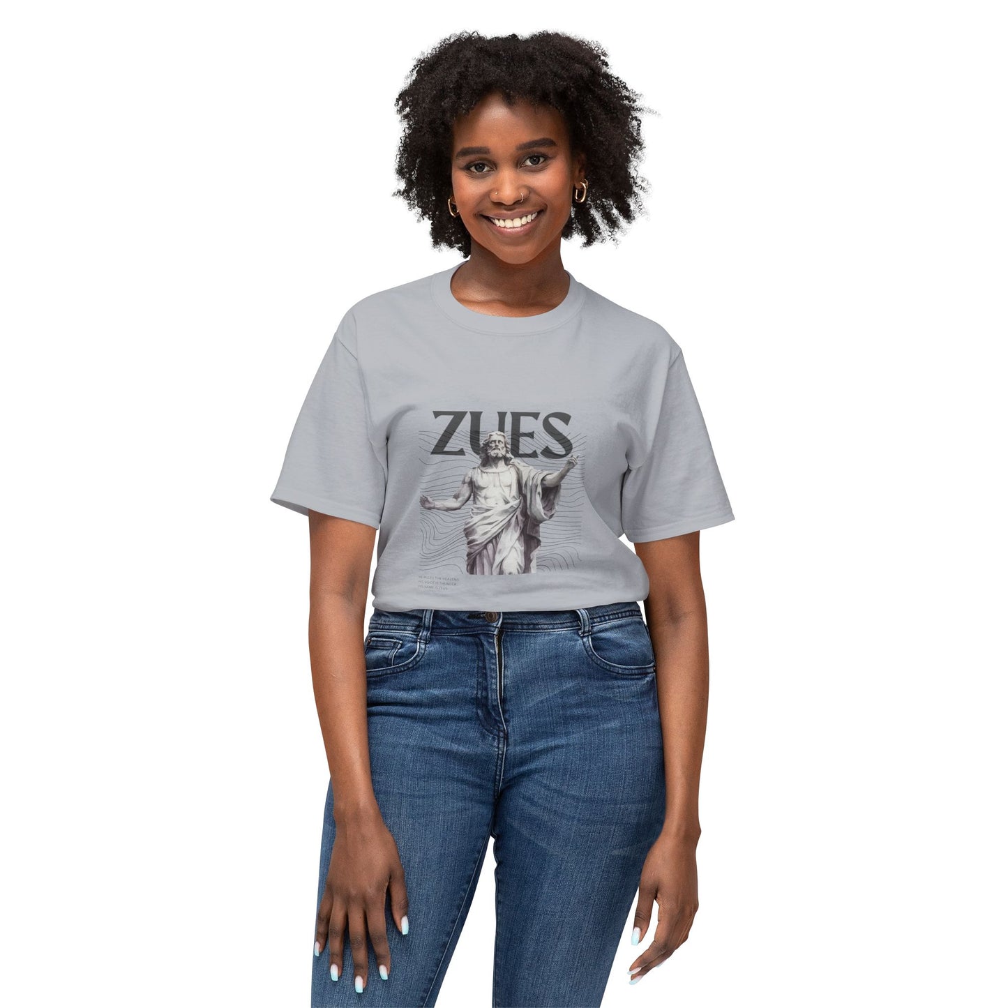 Unisex Zeus Desing T-Shirt - Rule the Storm