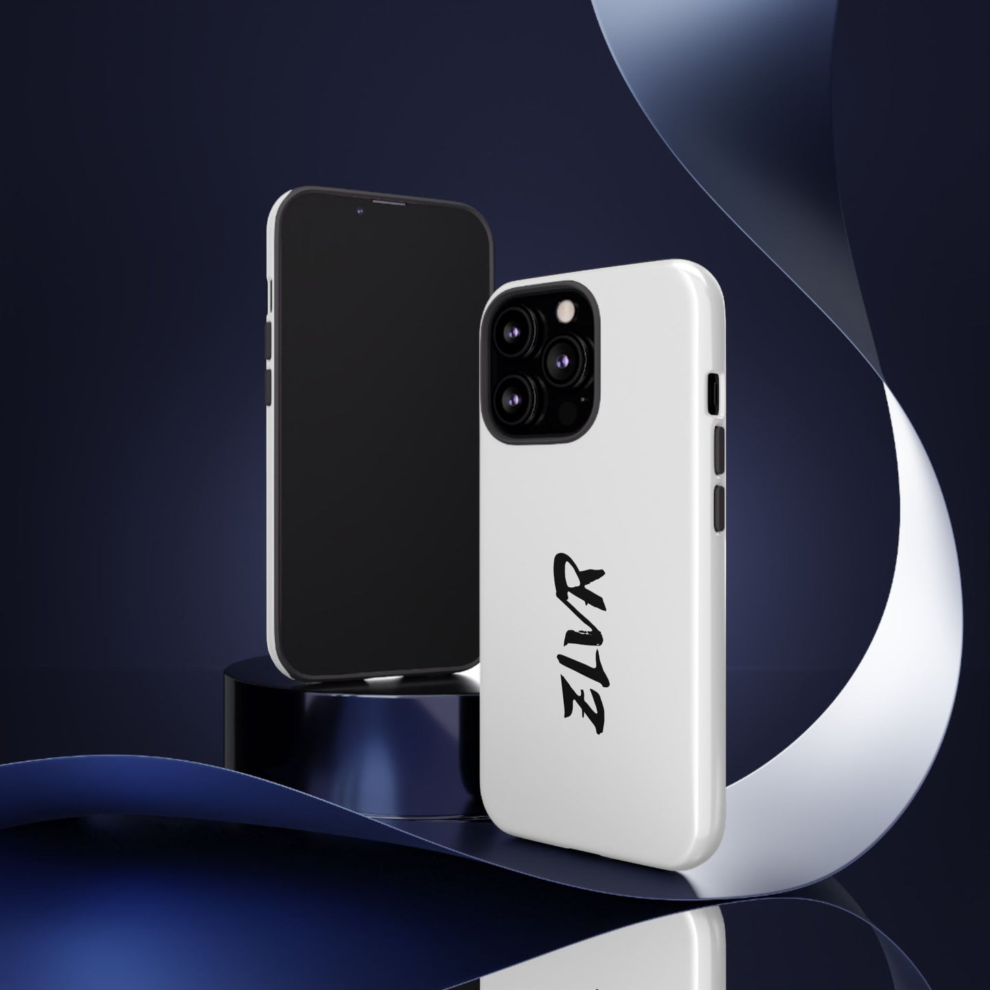 White Phone Case With ZLVR Desing For İphone 16 Pro Max - İphone X