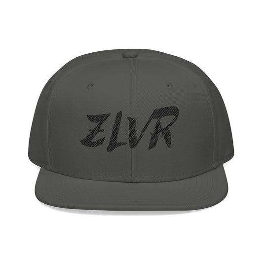 Stylish Embroidered Snapback Hat With "ZLVR" Desing
