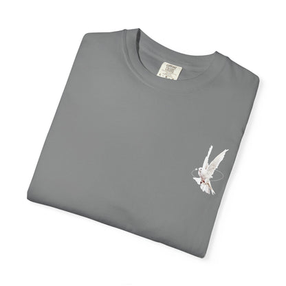 Unisex Pigeon Desing T-Shirt - The Rule of the White Wing