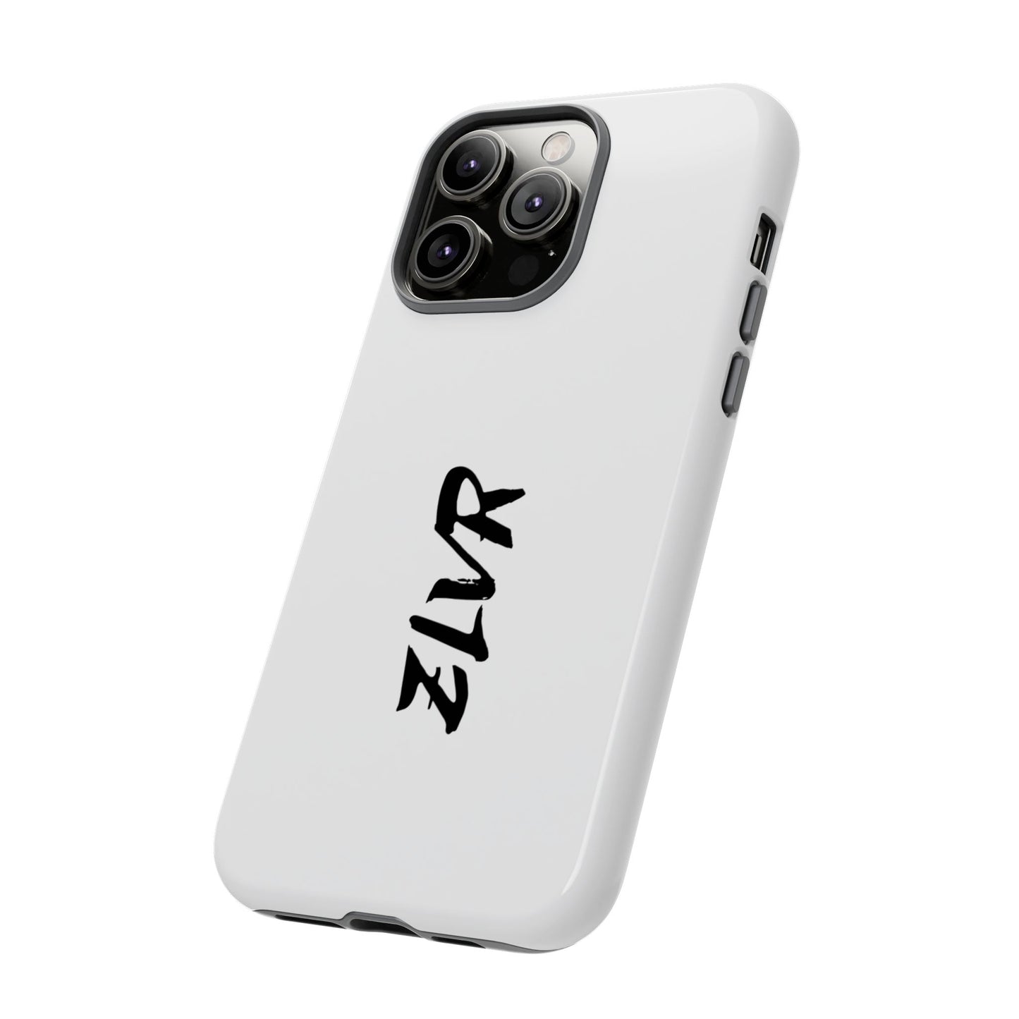White Phone Case With ZLVR Desing For İphone 16 Pro Max - İphone X