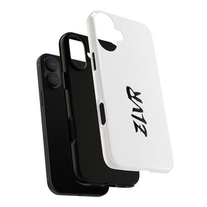 White Phone Case With ZLVR Desing For İphone 16 Pro Max - İphone X