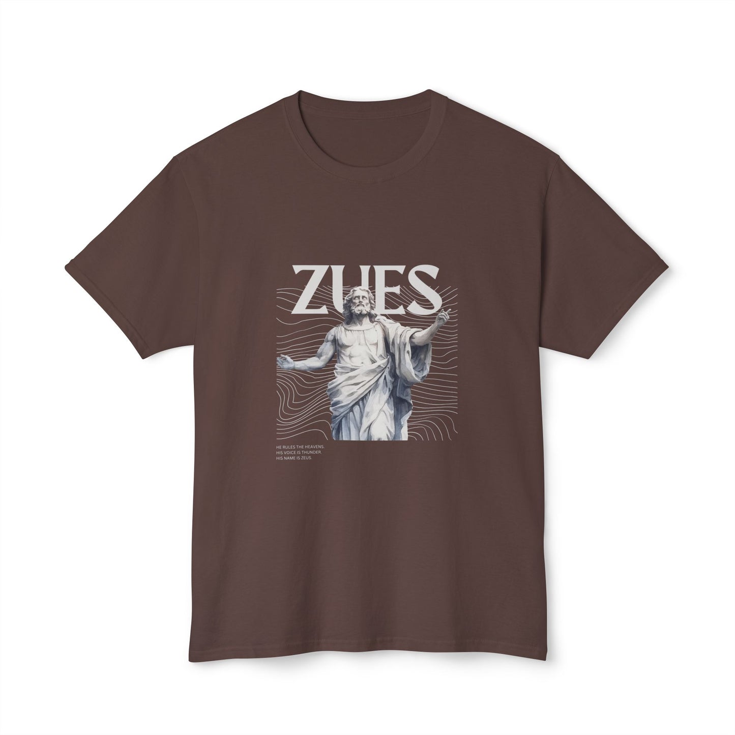 Unisex Zeus Desing T-Shirt - Rule the Storm