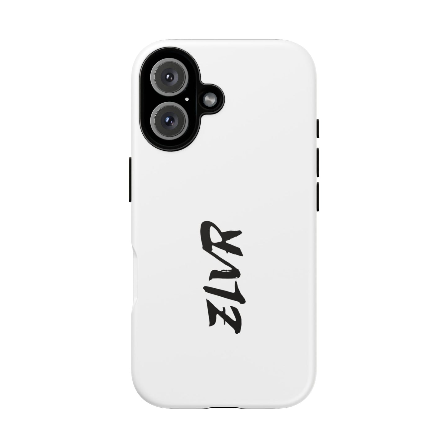 White Phone Case With ZLVR Desing For İphone 16 Pro Max - İphone X