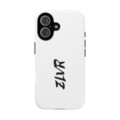 White Phone Case With ZLVR Desing For İphone 16 Pro Max - İphone X