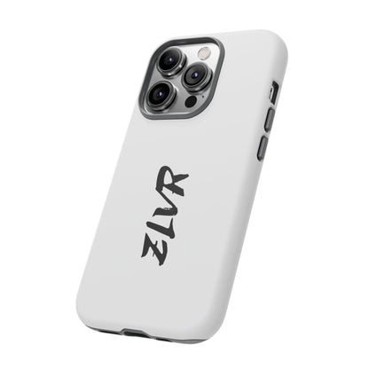 White Phone Case With ZLVR Desing For İphone 16 Pro Max - İphone X