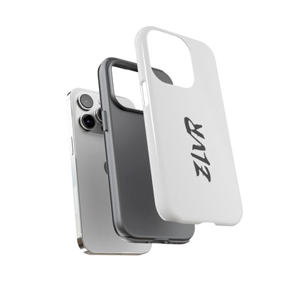 White Phone Case With ZLVR Desing For İphone 16 Pro Max - İphone X