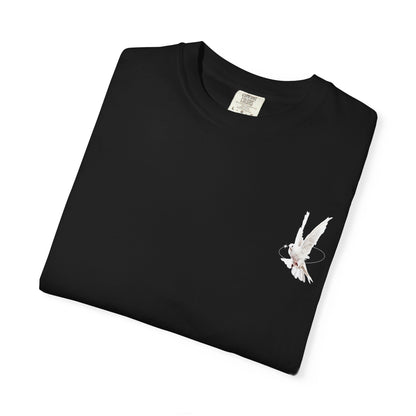 Unisex Pigeon Desing T-Shirt - The Rule of the White Wing