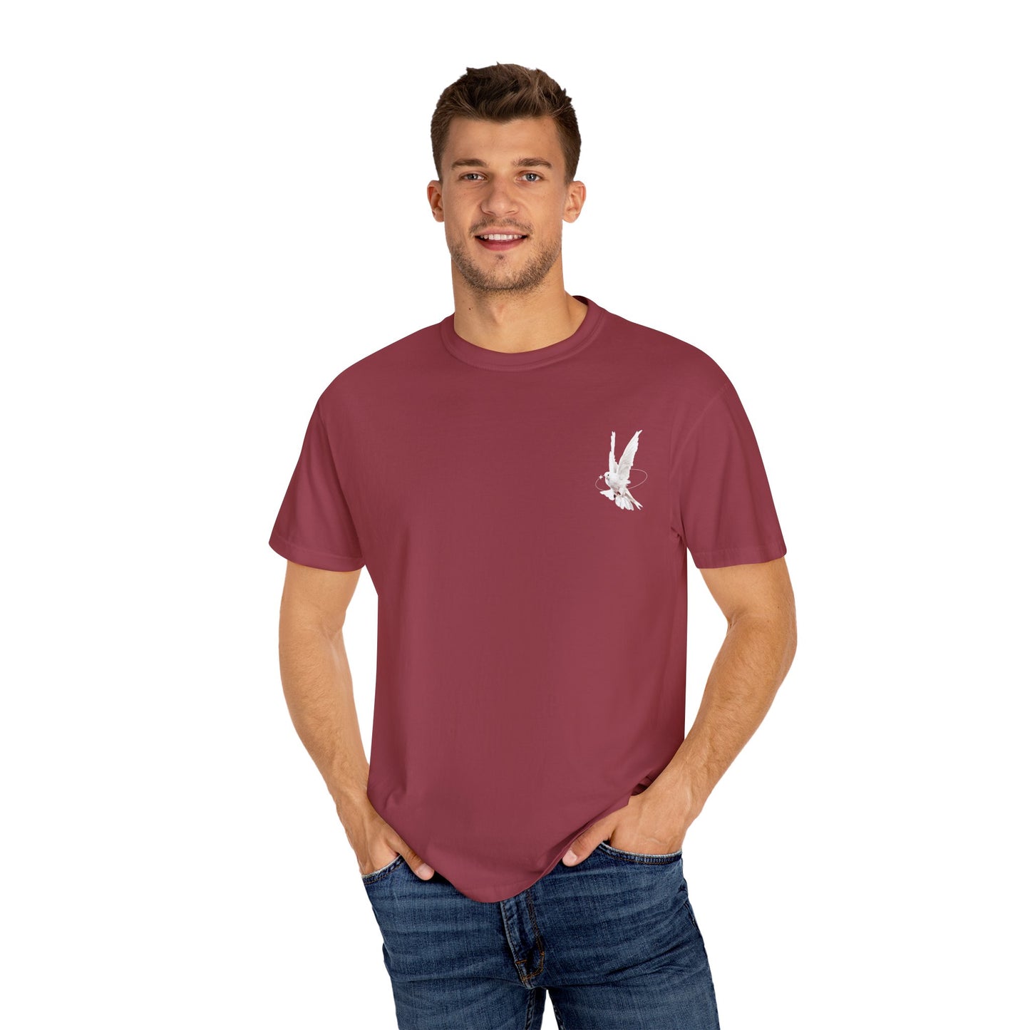 Unisex Pigeon Desing T-Shirt - The Rule of the White Wing