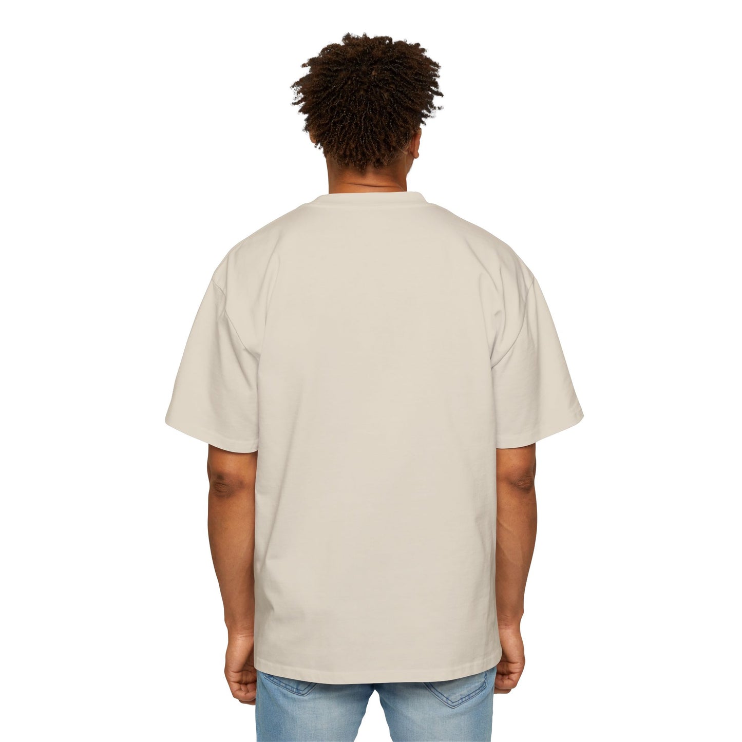 Men's Oversized Graphic Tee - Samurai Desing