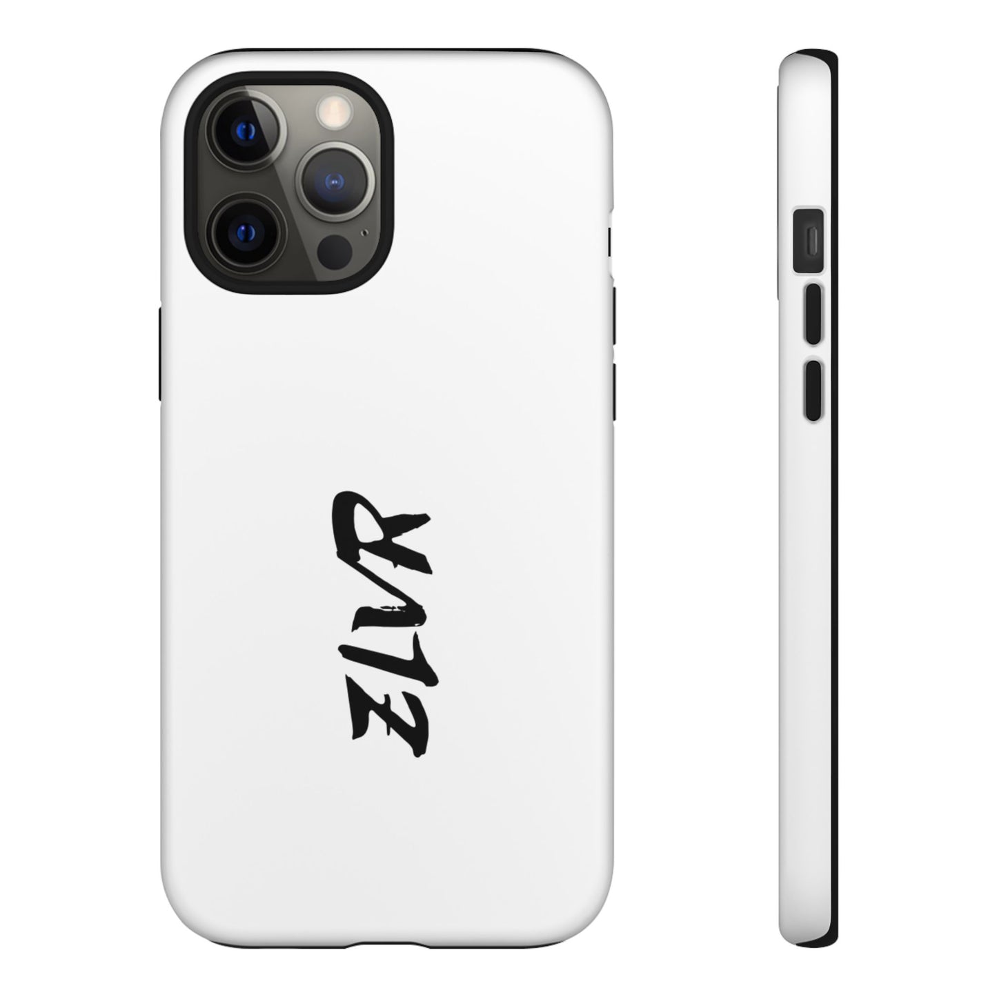 White Phone Case With ZLVR Desing For İphone 16 Pro Max - İphone X