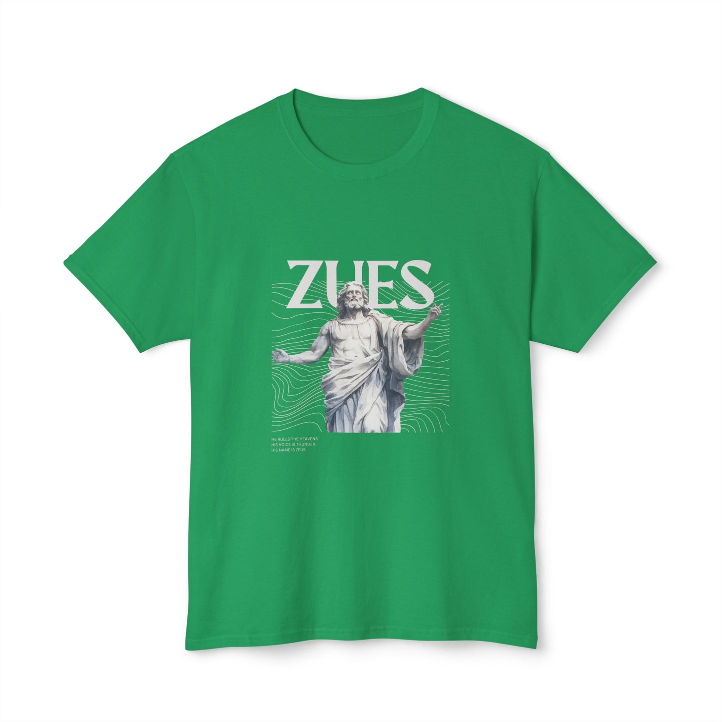 Unisex Zeus Desing T-Shirt - Rule the Storm
