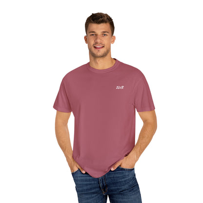 Unisex Garment-Dyed T-Shirt with "ZLVR" Design