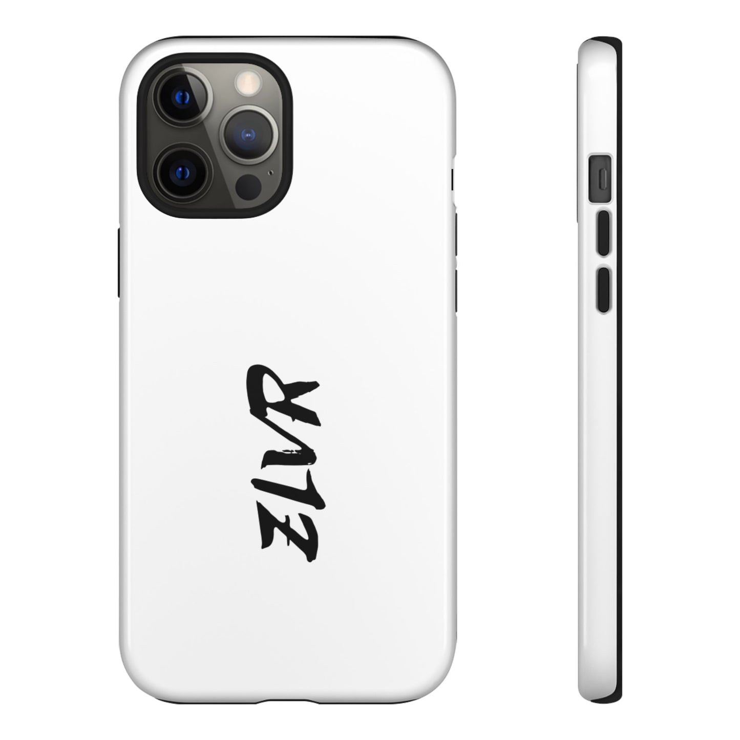 White Phone Case With ZLVR Desing For İphone 16 Pro Max - İphone X