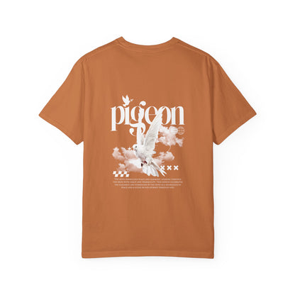 Unisex Pigeon Desing T-Shirt - The Rule of the White Wing